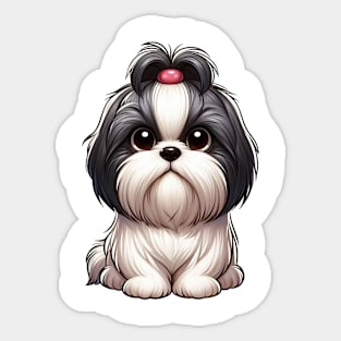 Cute Shih Tzu Sticker